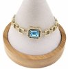 0107 Bransoletka elegancka złota 17+2,5cm pozłacana 14k Xuping Austrian Crystal